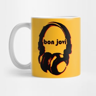 Bon Jovi: Headphones Mug